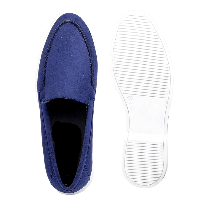 Suede Material Casual Loafer, Moccasin Shoes - JonasParamount