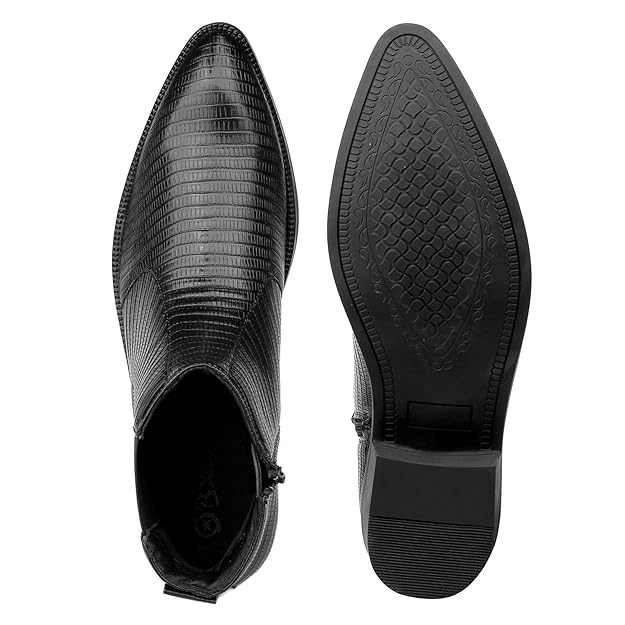 JonasParamount Black Classic Chelsea Boots