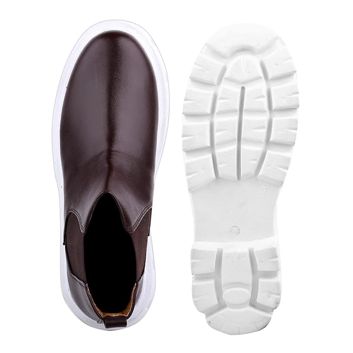 Pu Material Casual Chelsea Shoes -JonasParamount