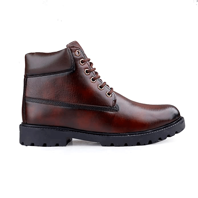 Classy Casual Lace-Up Ankle Boot For Men's-JonasParamount