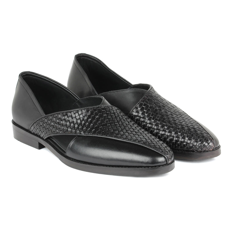 New Fashion Peshawari Suede Loafer Shoes For Party And Casual Wear - JonasParamount