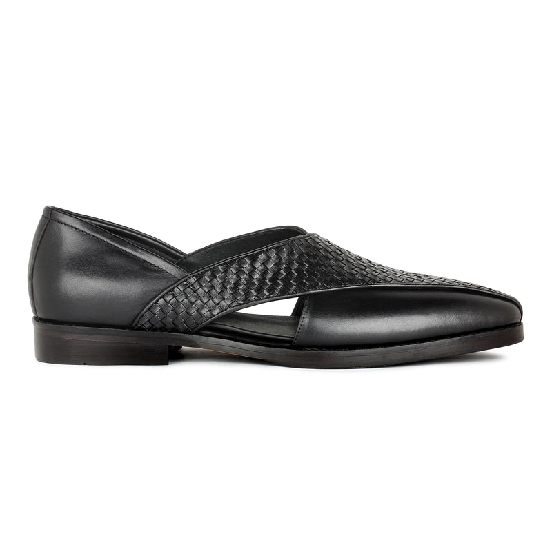New Fashion Peshawari Suede Loafer Shoes For Party And Casual Wear - JonasParamount