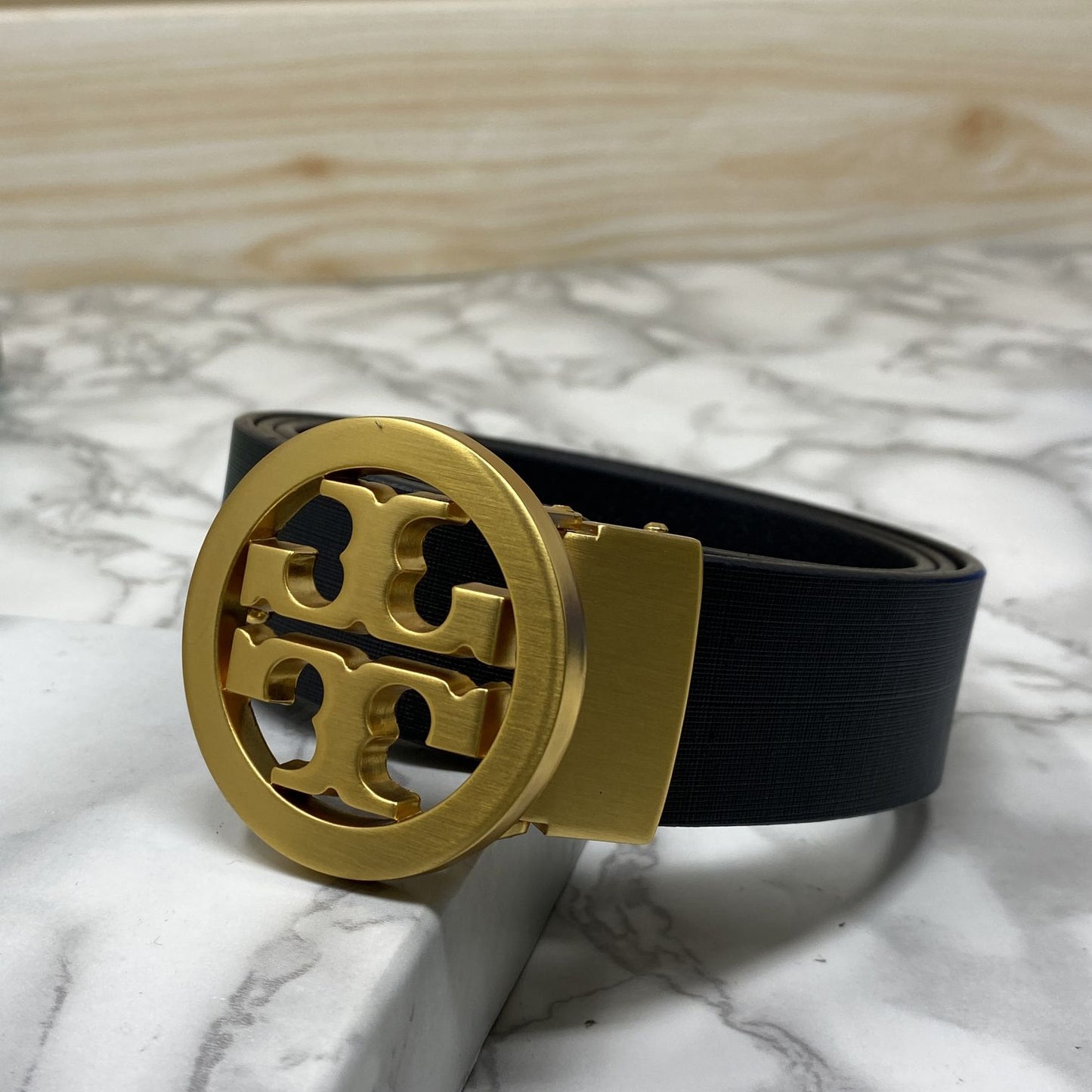 Classy Round Formal Leather Strap Belt-JonasParamount
