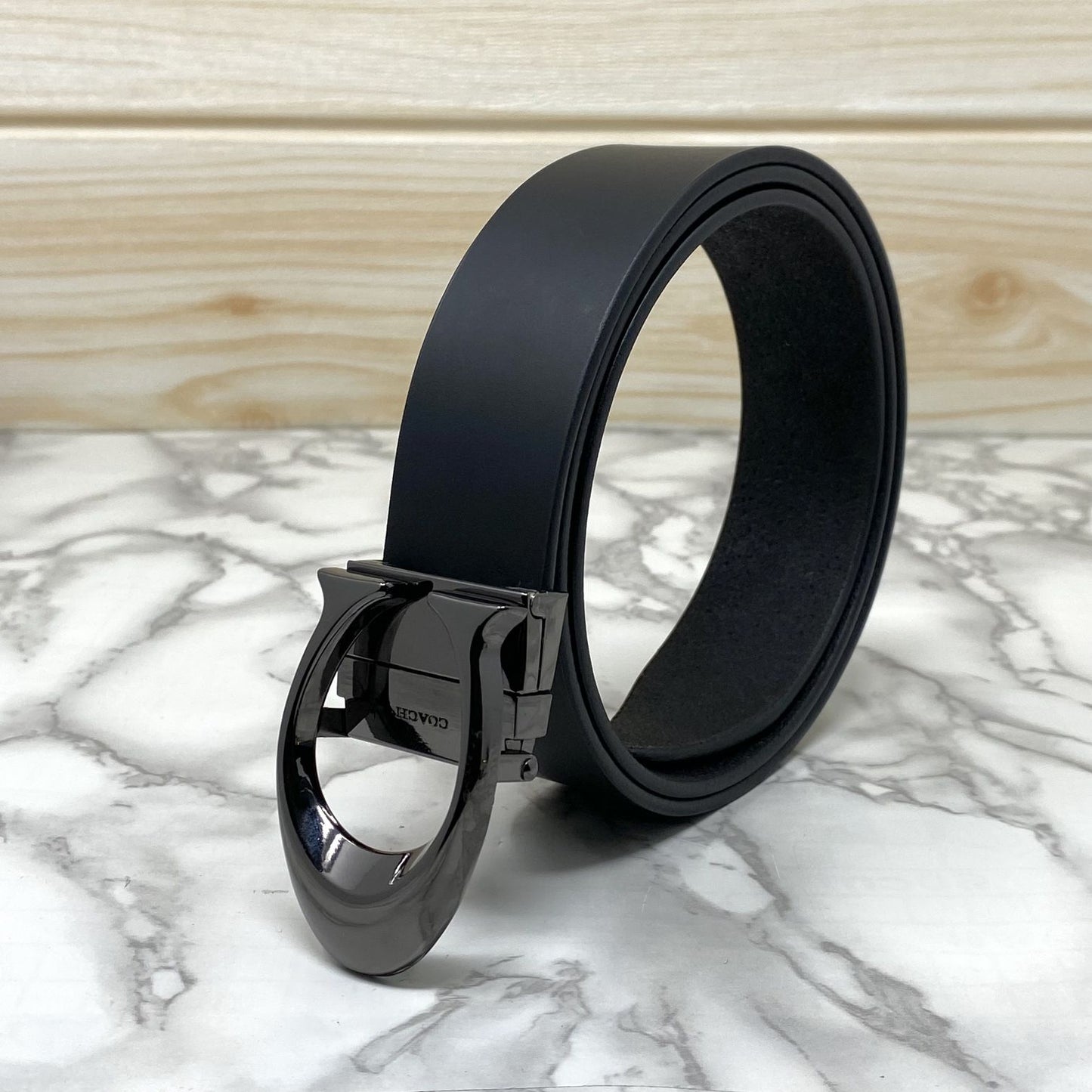 Classy Curve C Design Casual Genuine Leather Belt-Jonasparamount