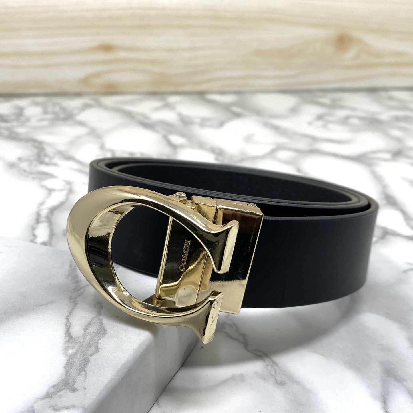 Classy Curve C Design Casual Genuine Leather Belt-Jonasparamount