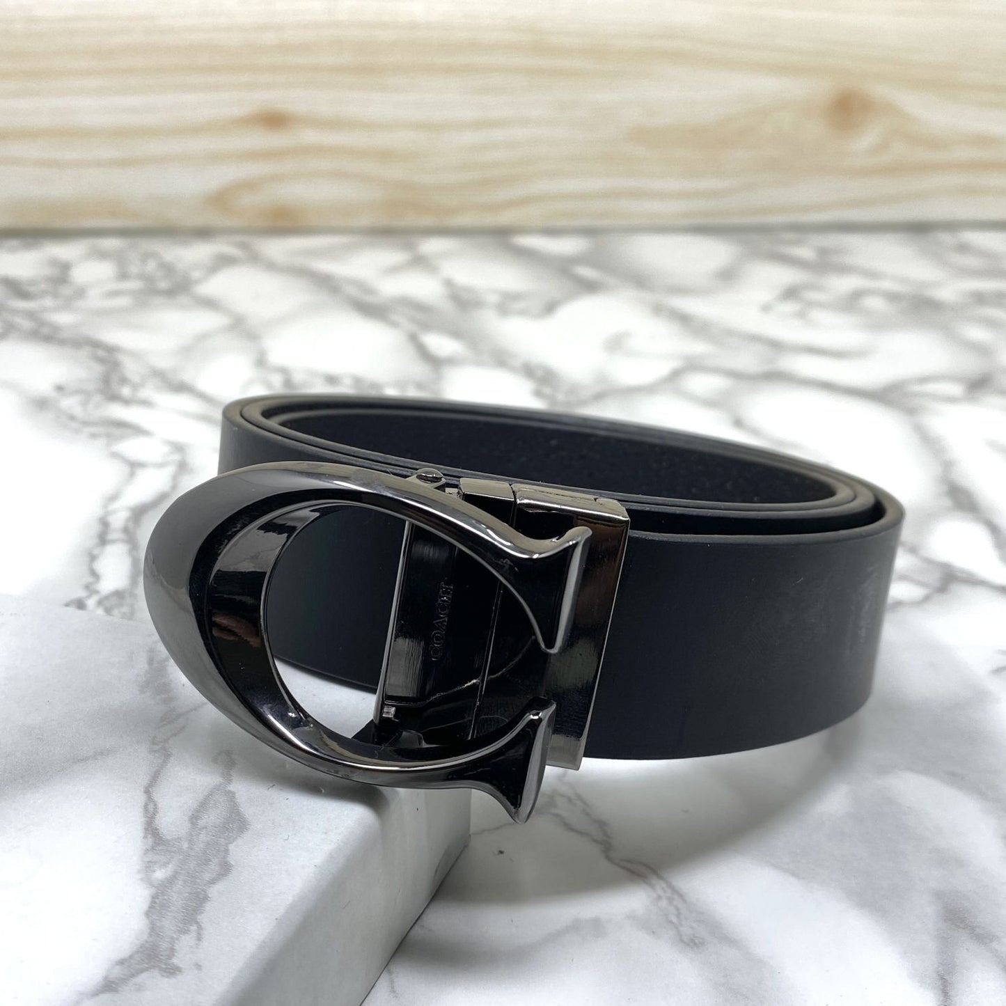 Classy Curve C Design Casual Genuine Leather Belt-Jonasparamount