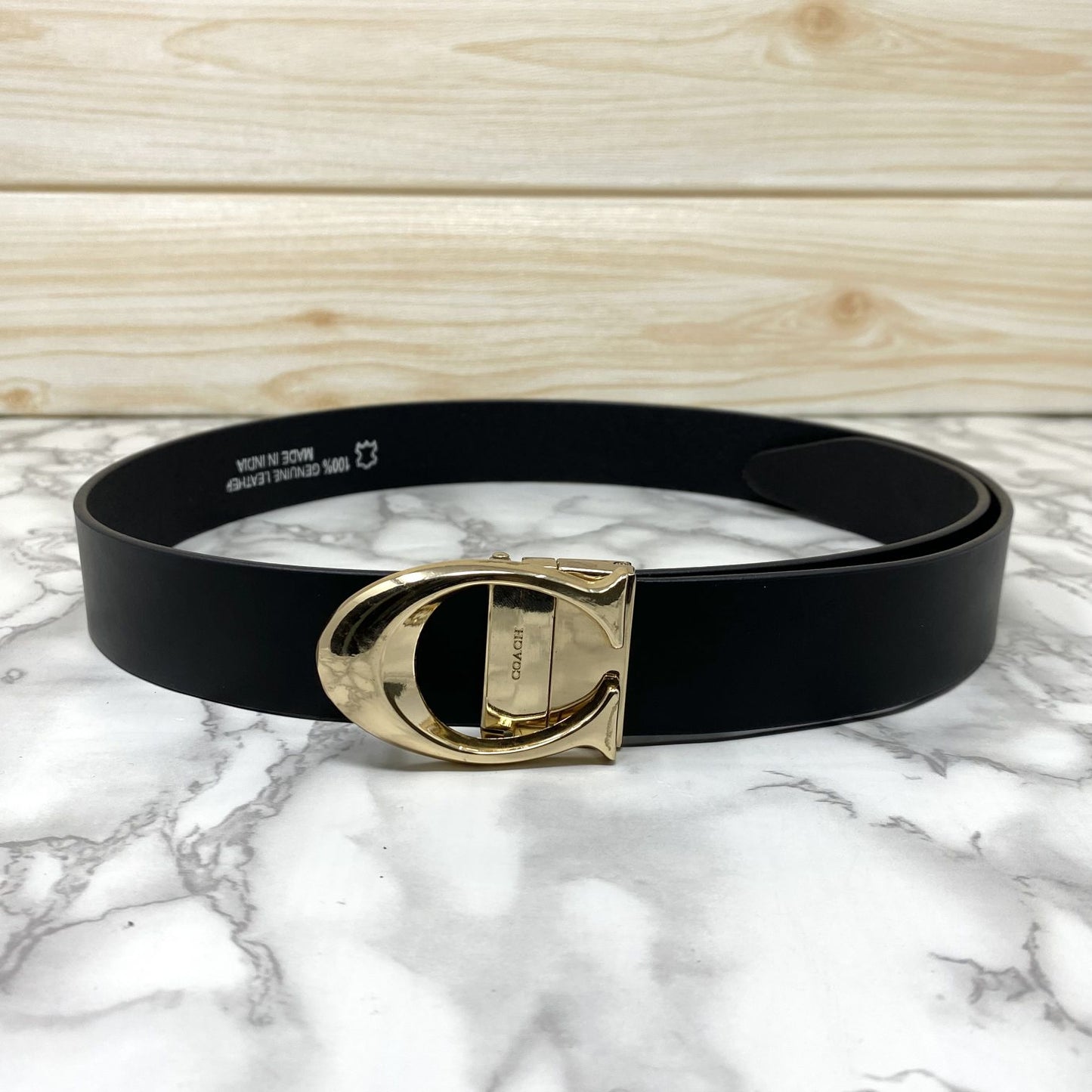 Classy Curve C Design Casual Genuine Leather Belt-Jonasparamount