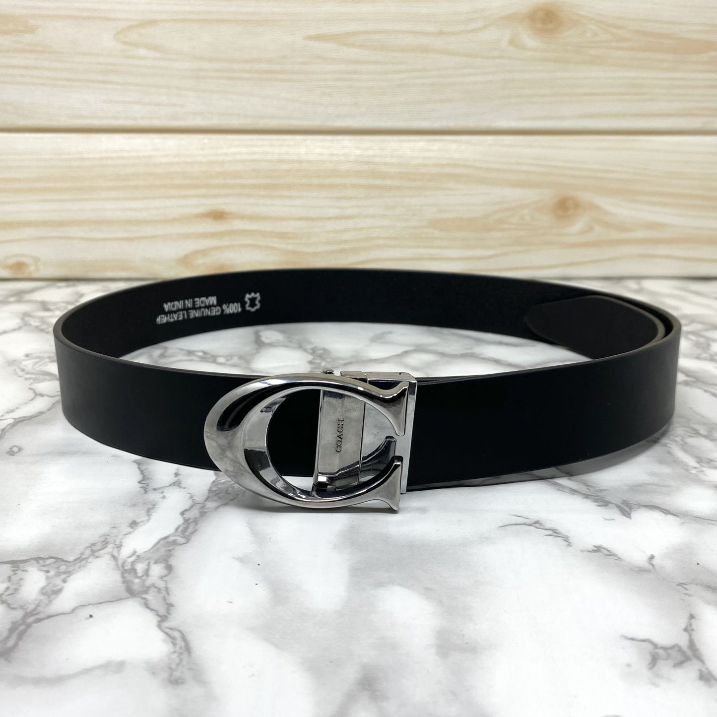 Classy Curve C Design Casual Genuine Leather Belt-Jonasparamount
