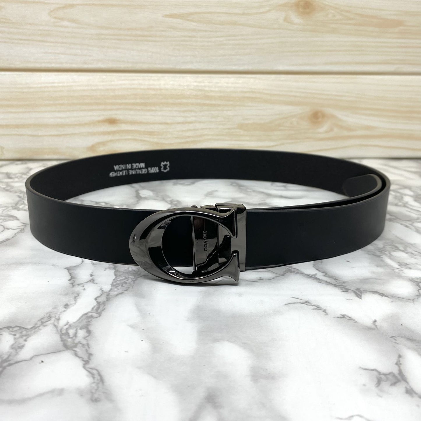 Classy Curve C Design Casual Genuine Leather Belt-Jonasparamount