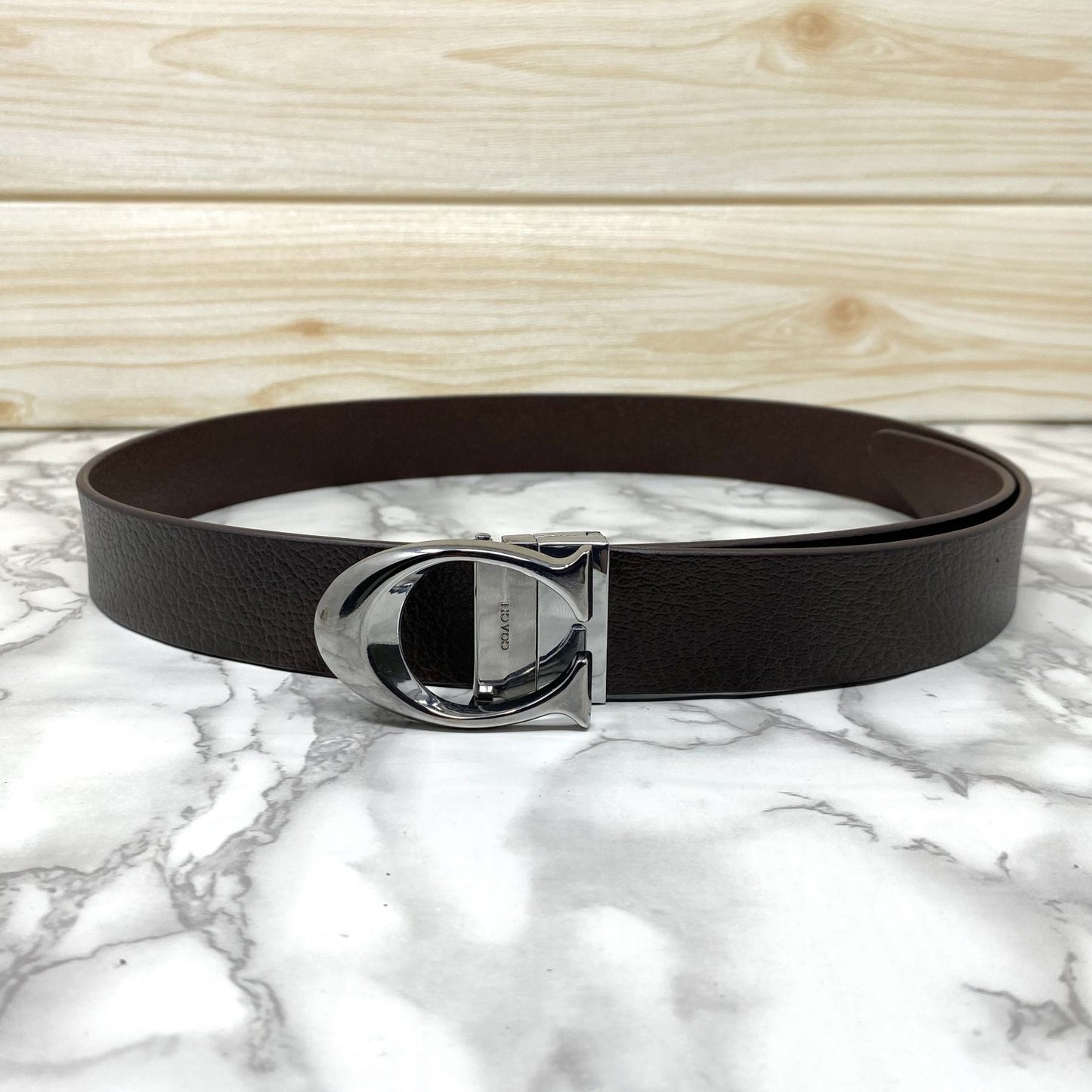 Classy Curve C Design Casual Genuine Leather Belt-Jonasparamount