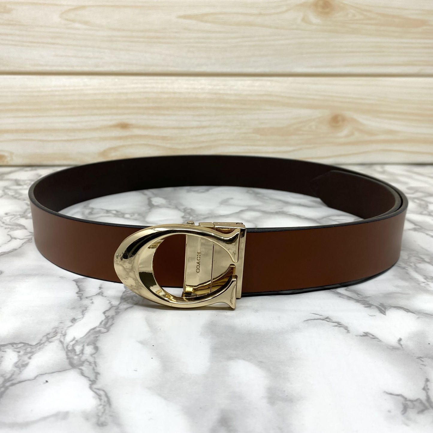 Classy Curve C Design Casual Genuine Leather Belt-Jonasparamount