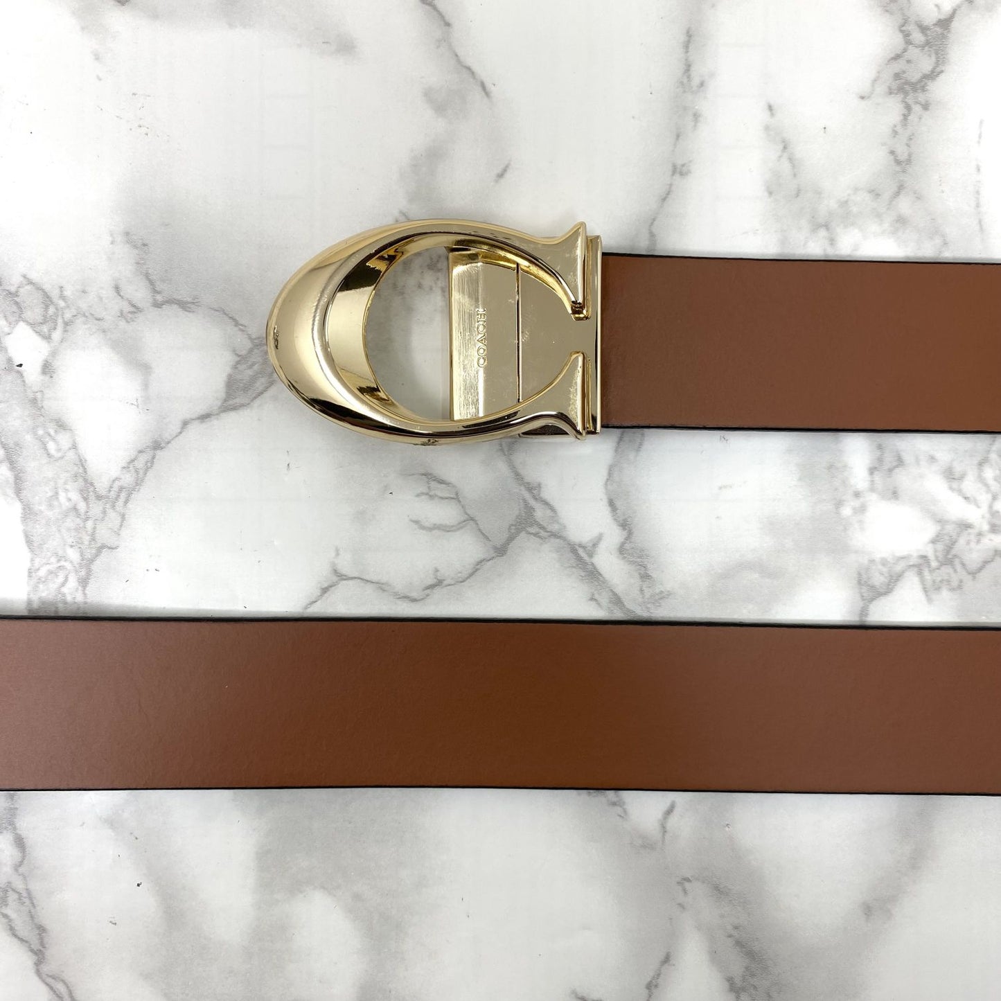 Classy Curve C Design Casual Genuine Leather Belt-Jonasparamount