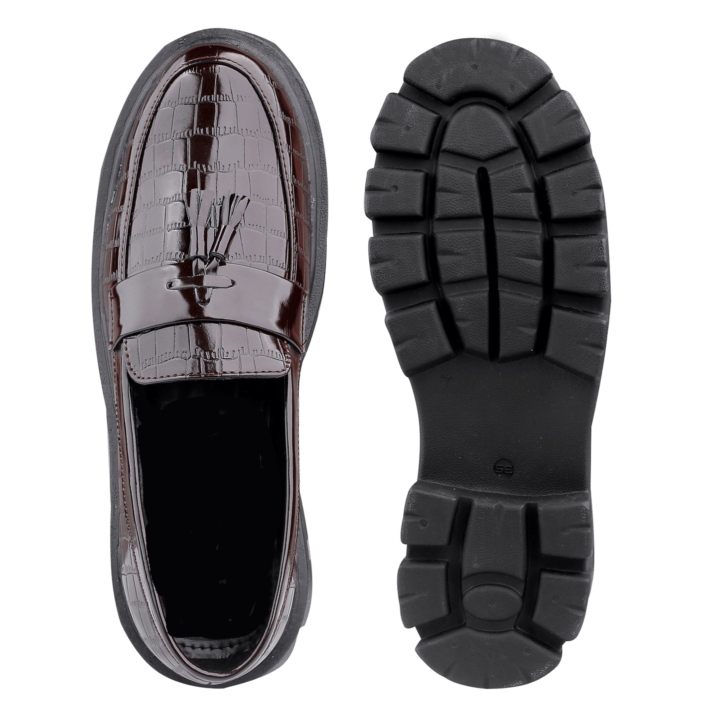 Premium Patent Slip-ons Shoes for Men -JonasParamount