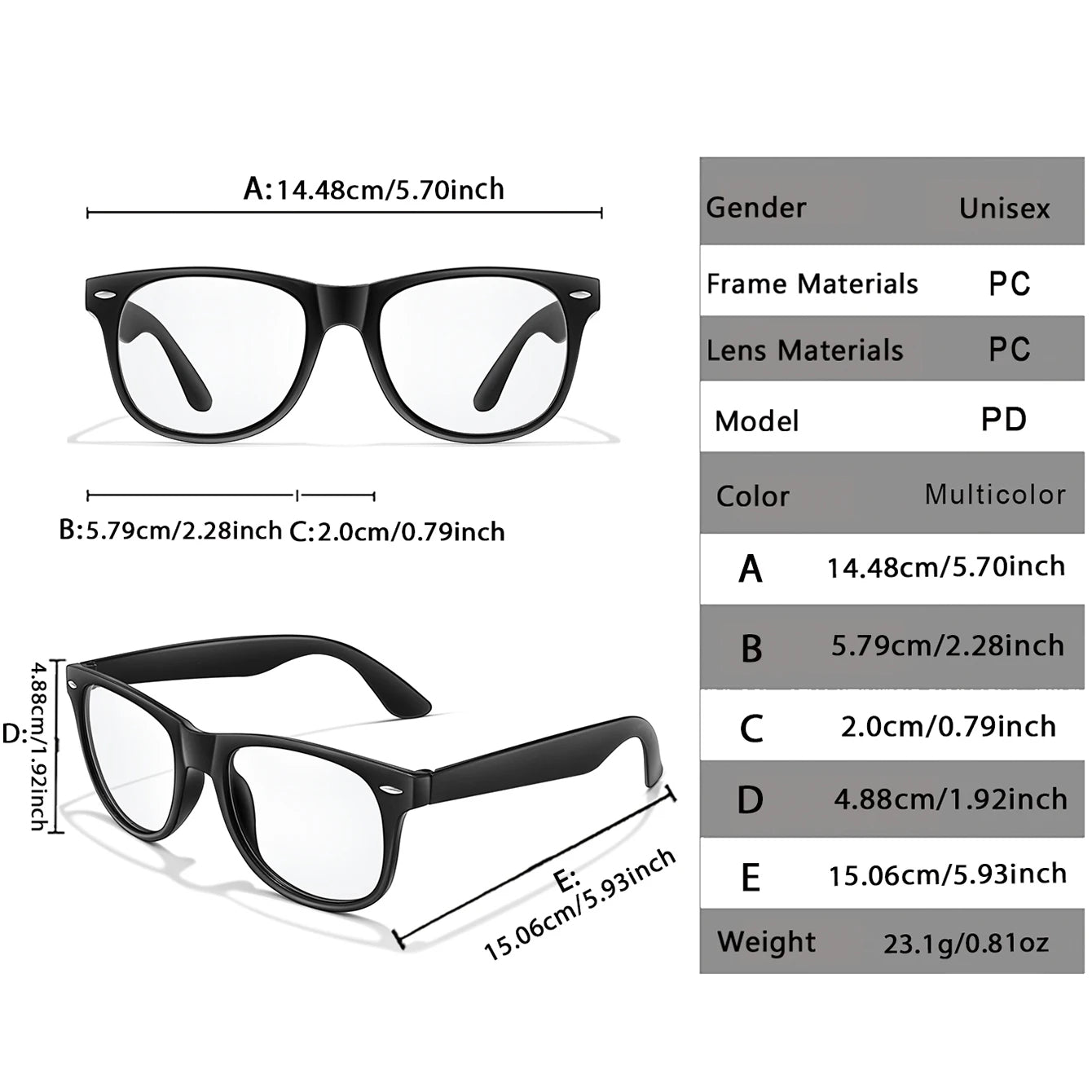 Classic Photochromic Reading Glasses for Men & Women