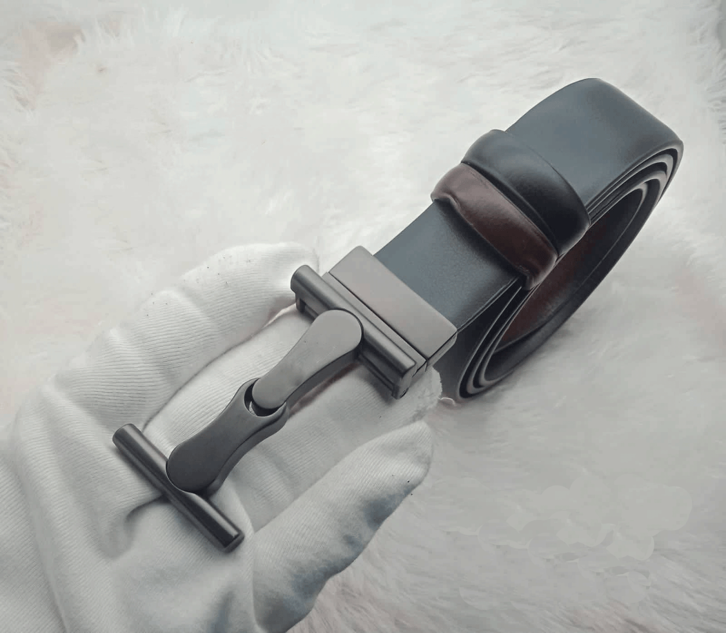 New Arrival H Letter Reversible Strap Belt For Men's-JonasParamount