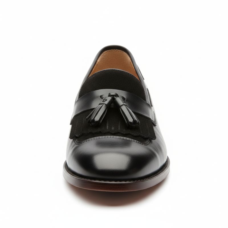 JonasParamount Luxury Tassel Suede Moccasins – Elegant Comfort for Every Occasion