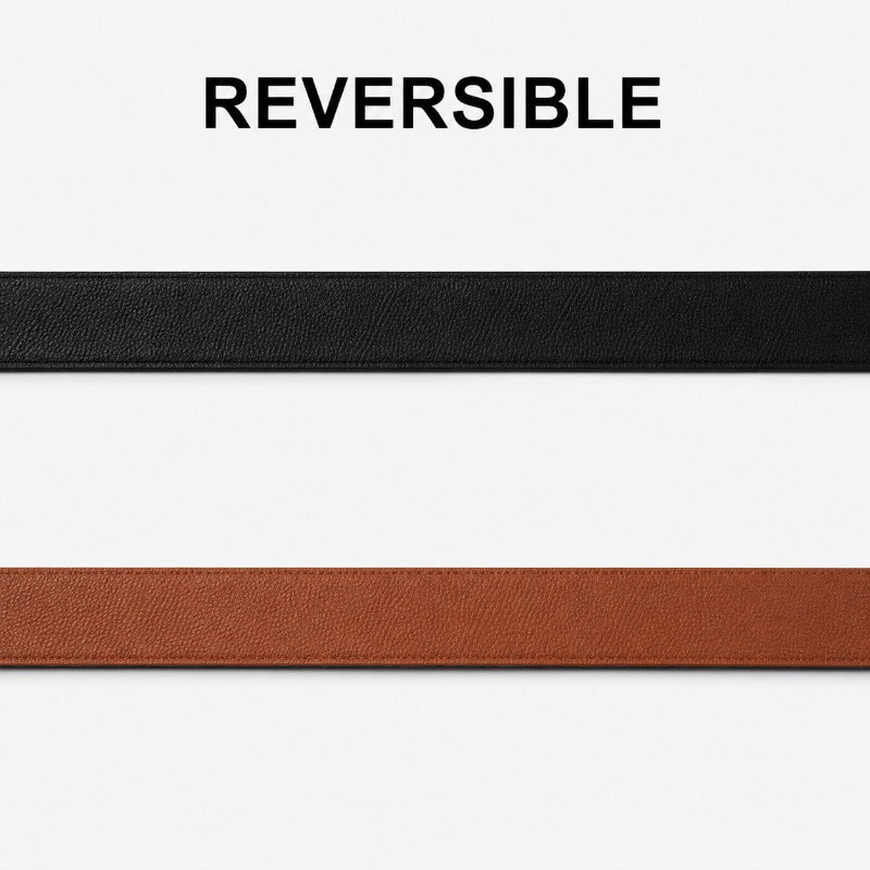 Signature Gunmetal Buckle Belt for Men