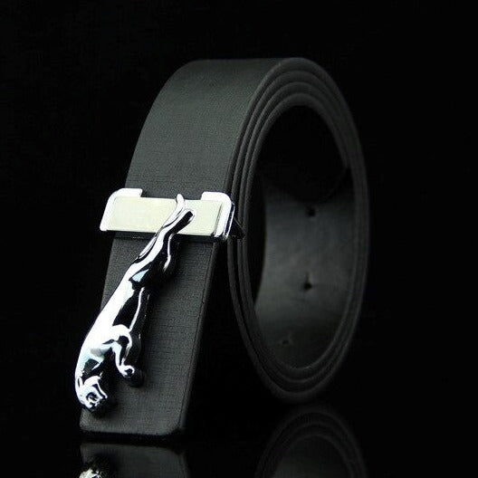 Men's Classic V-Buckle Design Belt