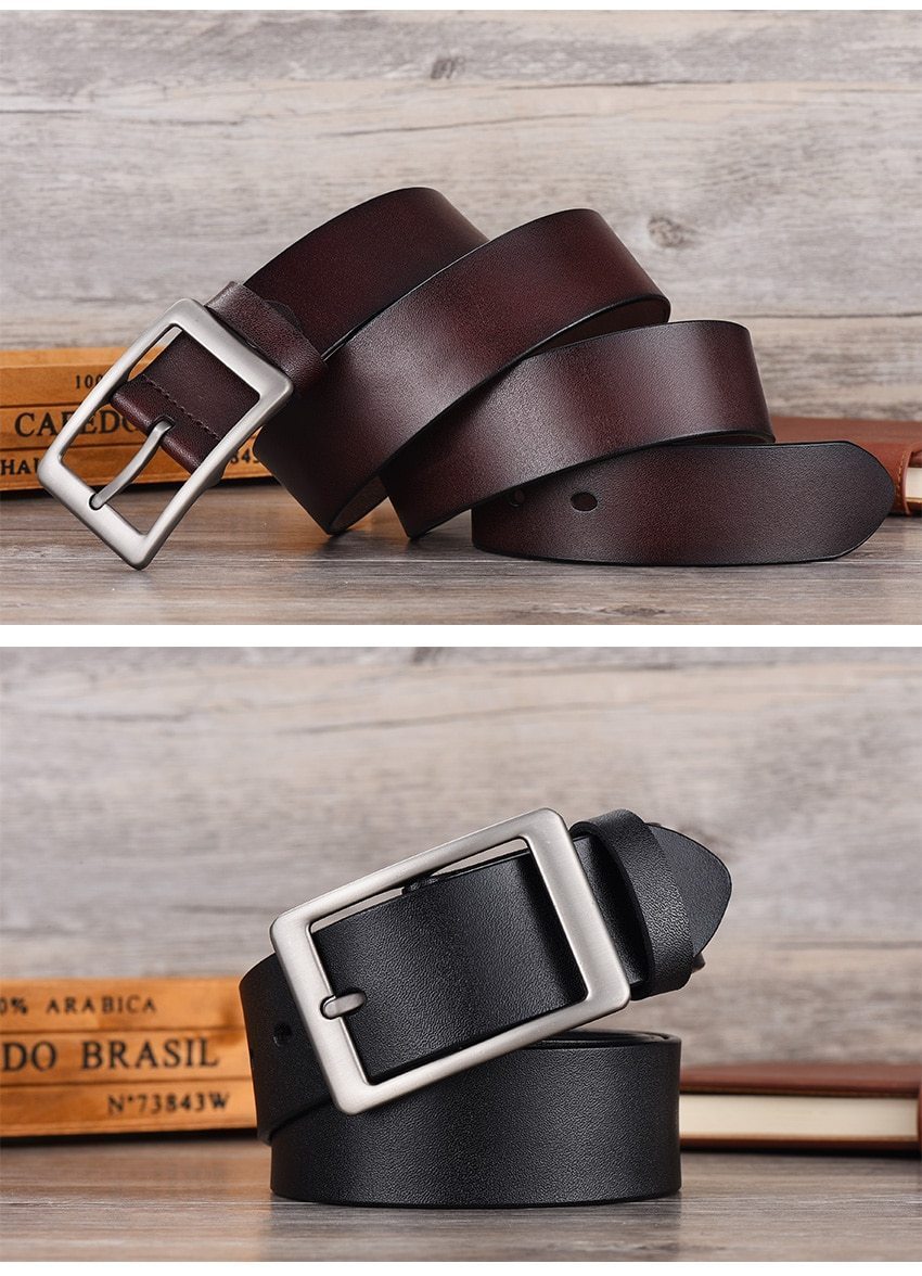 Stylish High Quality Genuine Leather Luxury Belt For Men-JonasParamount