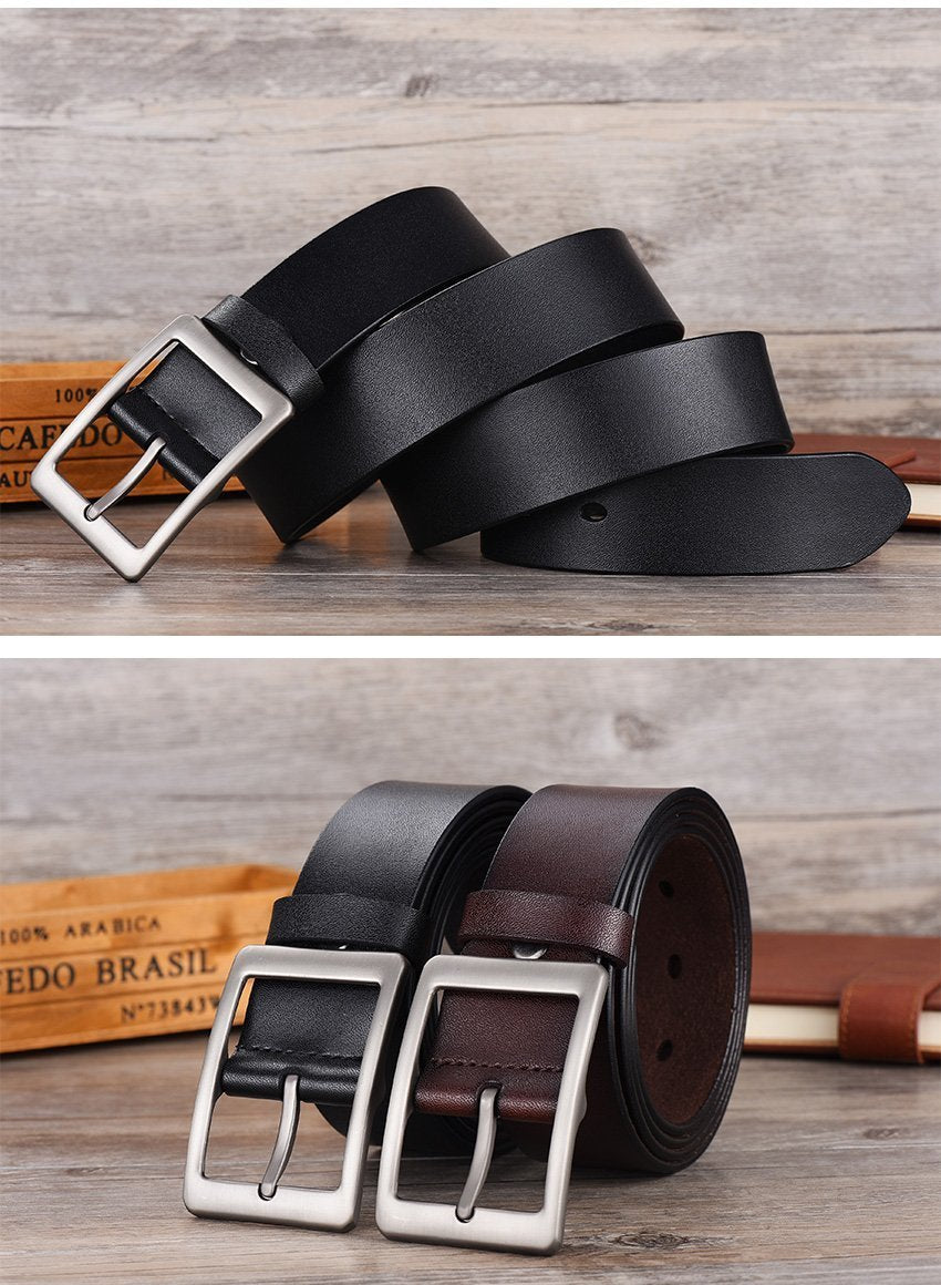 Stylish High Quality Genuine Leather Luxury Belt For Men-JonasParamount