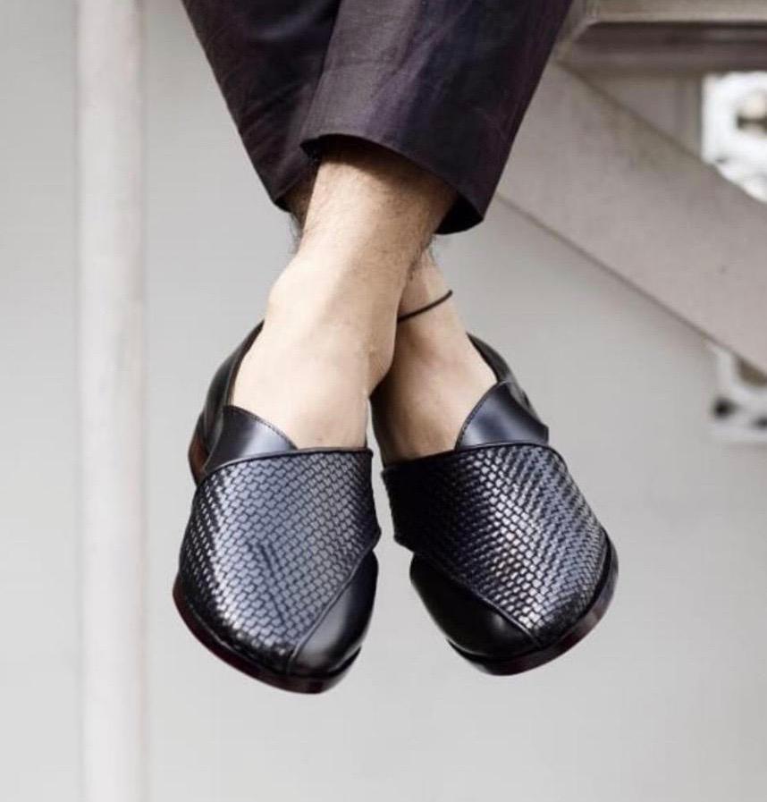 New Fashion Peshawari Suede Loafer Shoes For Party And Casual Wear - JonasParamount