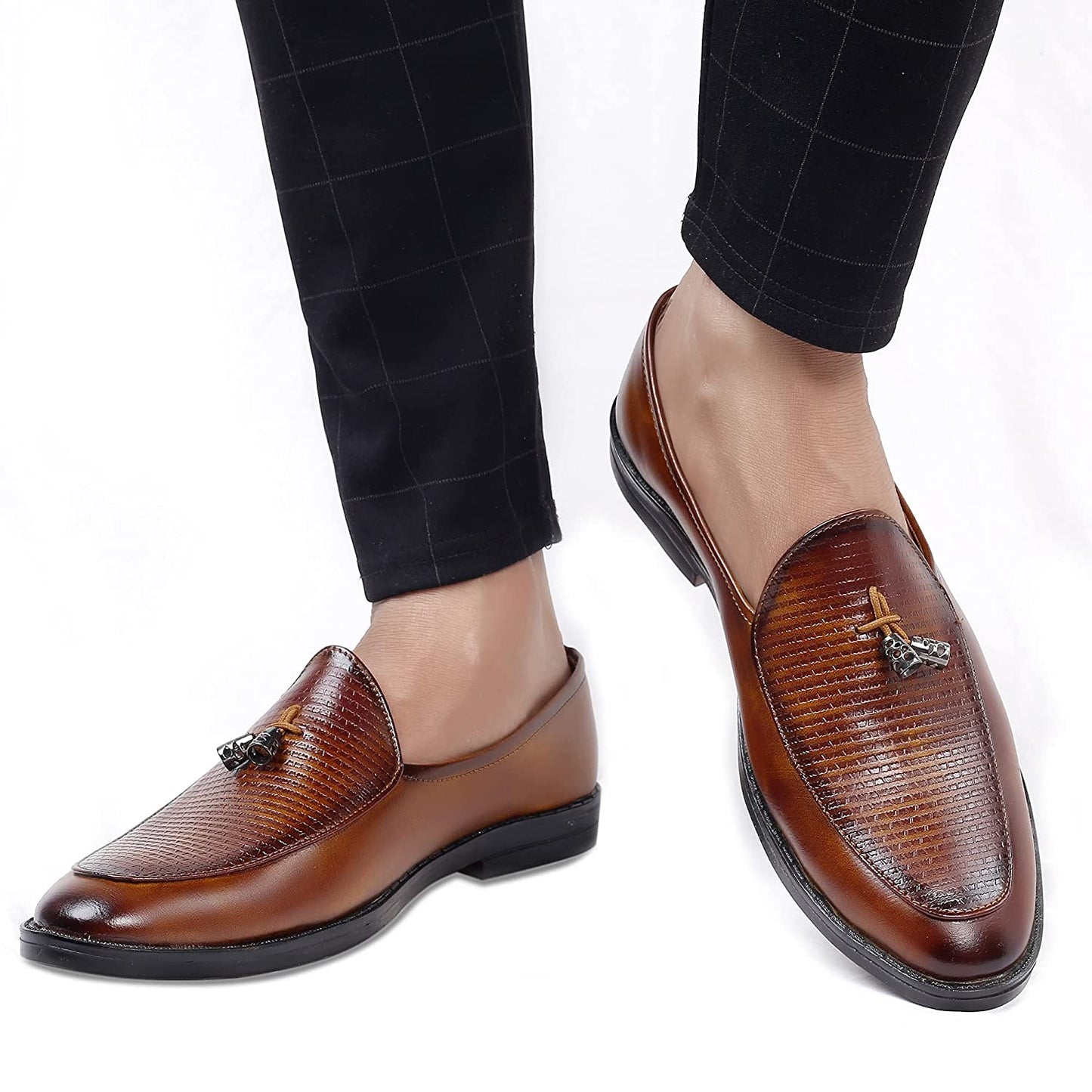 Stylish Casual Moccasins Slip-on Wedding ,Party Wear Shoes For Men's-JoansParamount