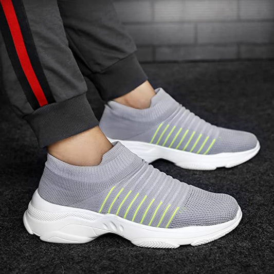 Fabric Material Casual Sports Socks Shoes For Men's-JonasParamount