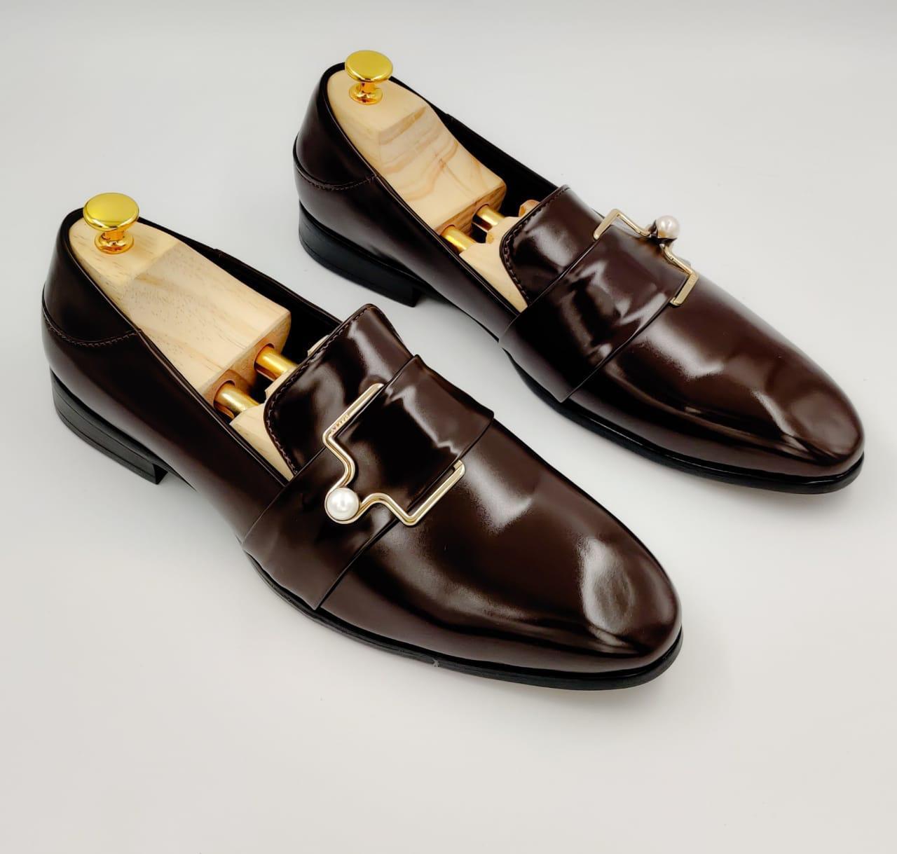 Fashion Buckle Moccasins Casual Amd Party Wear Shoes For Men's -JonasParamount