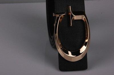 Designer Casual G-Shape Leather Belt For Men-JonasParamount
