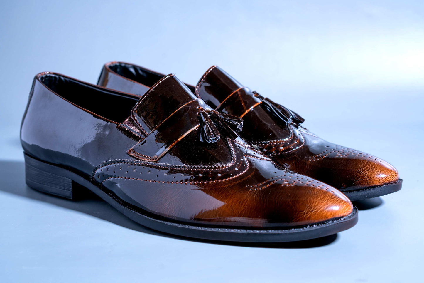 Jonas Paramount Men's Brown Cherry Color Outdoor Formal Casual Ethnic Loafer