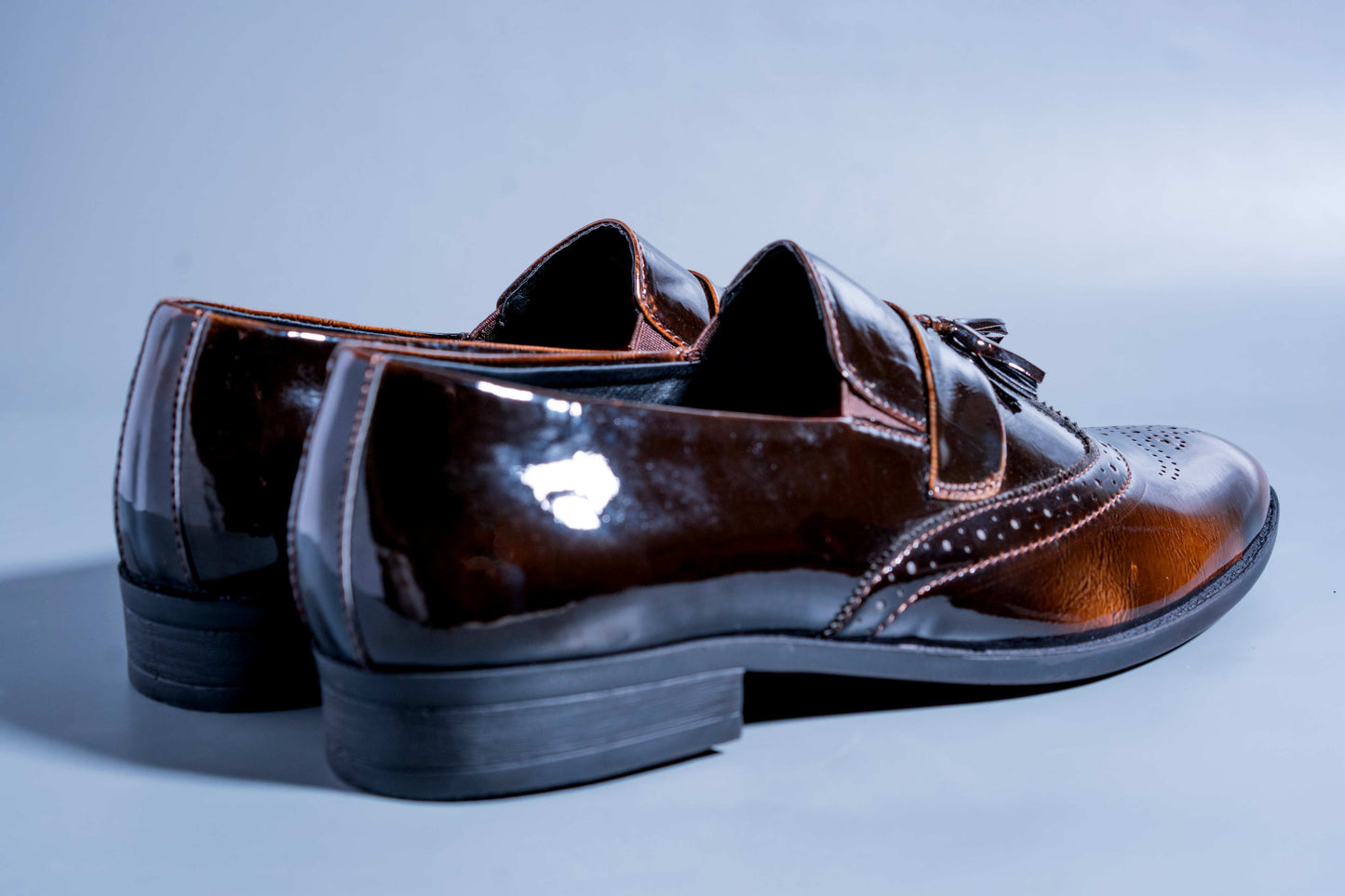 Jonas Paramount Men's Brown Cherry Color Outdoor Formal Casual Ethnic Loafer
