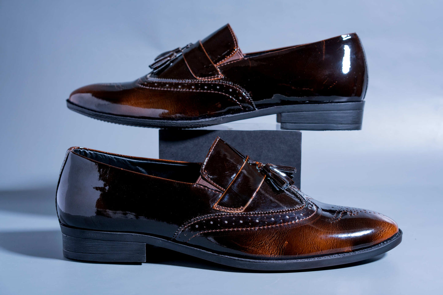Jonas Paramount Men's Brown Cherry Color Outdoor Formal Casual Ethnic Loafer