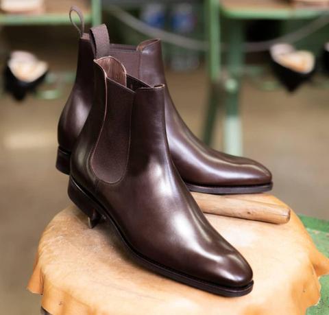 Brand New Men's Chelsea Boot Genuine Calf Bottom Shoes -JonasParamount