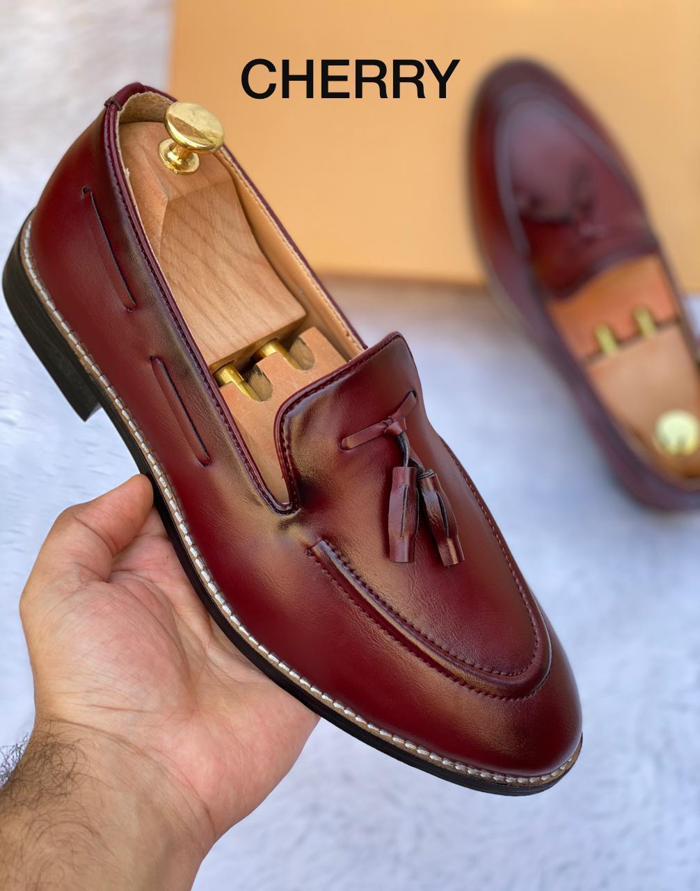 Classic Cool Design Patent Slipons With Tassels For Men-JonasParamount
