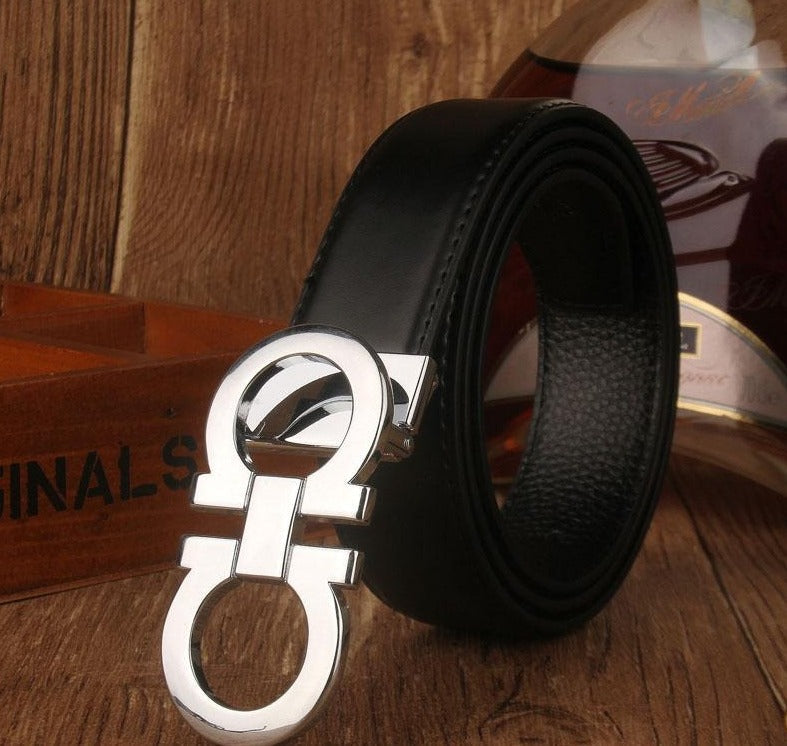 Smooth Luxury Design Top Fashionable Leather Belt For Men-JonasParamount