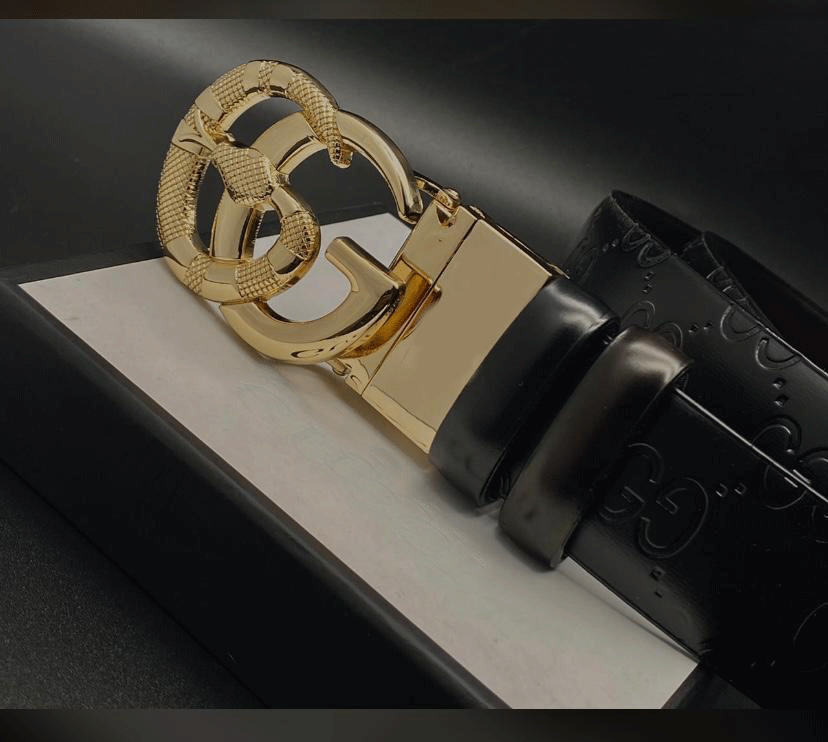 Fashion Alloy Genuine Leather Constellation Avatar Buckle Belt-JonasParamount