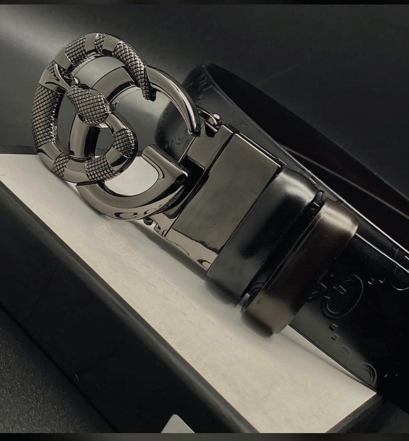 Fashion Alloy Genuine Leather Constellation Avatar Buckle Belt-JonasParamount