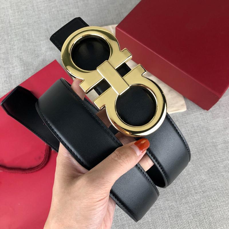 Fashion Casual Metal Buckle Business Leather Belt For Man -JonasParamount