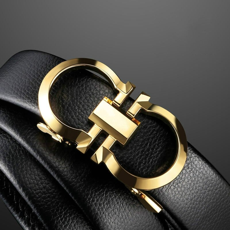 Authentic Automatic Buckle Belt For Men-JonasParamount