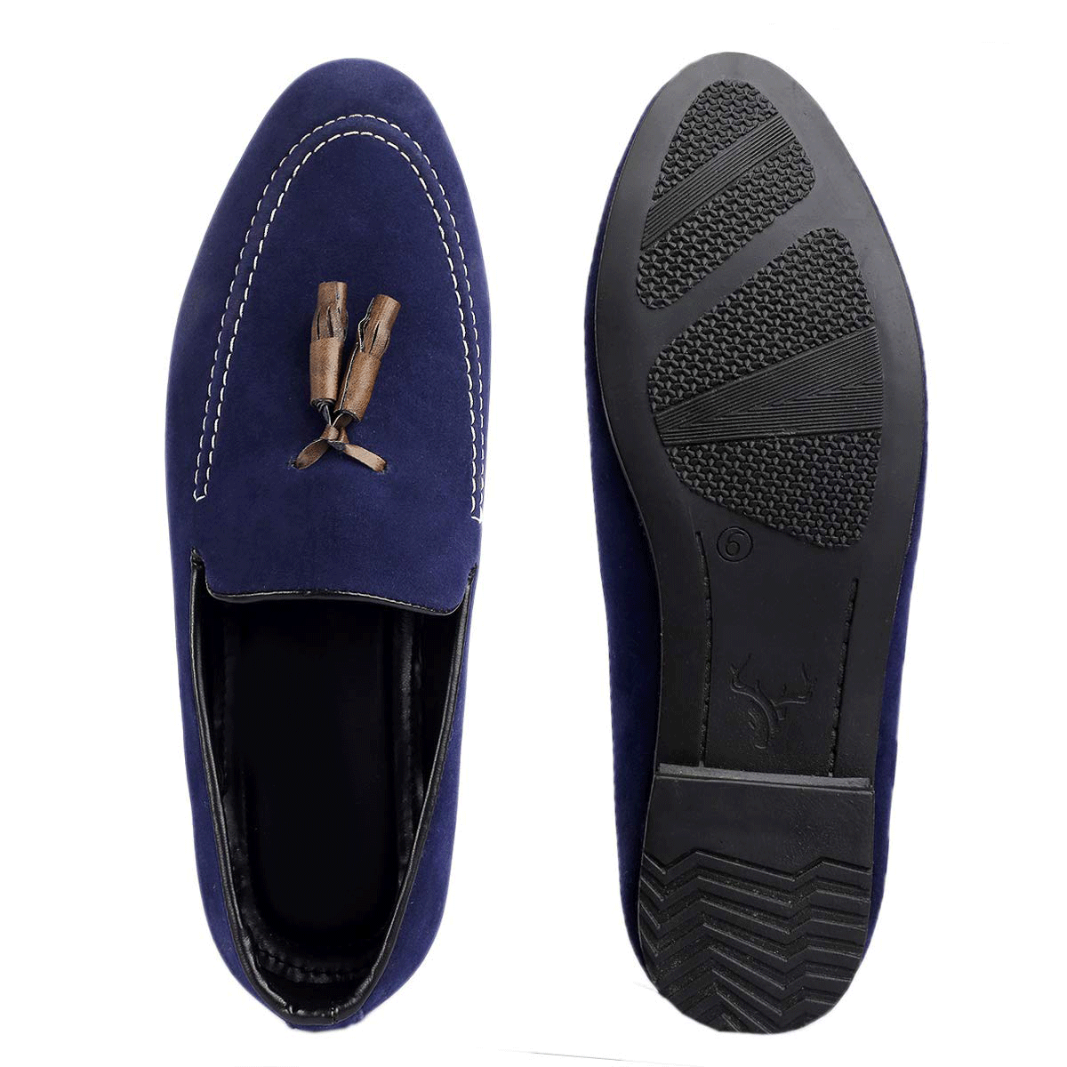 Classic Suede Material Loafer & Moccasin Casual Shoes For Men's-JonasParamount