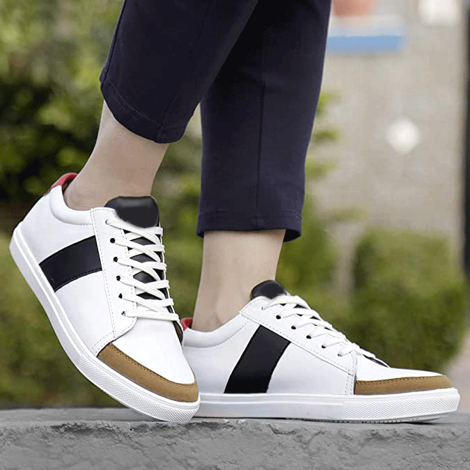 Stylish Fashionable Casual Lace-up Sneakers For Men's-JonasParamount