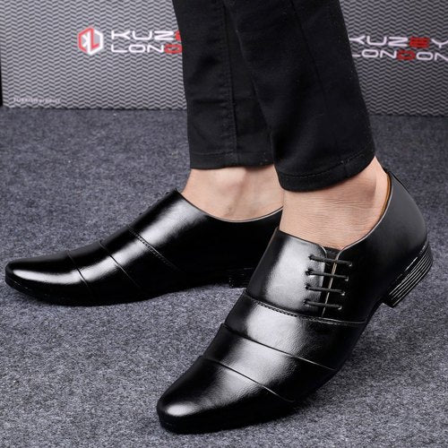 Party Wear,Casual Wear Lace Up Men Formal Shoes, Size: 6-10