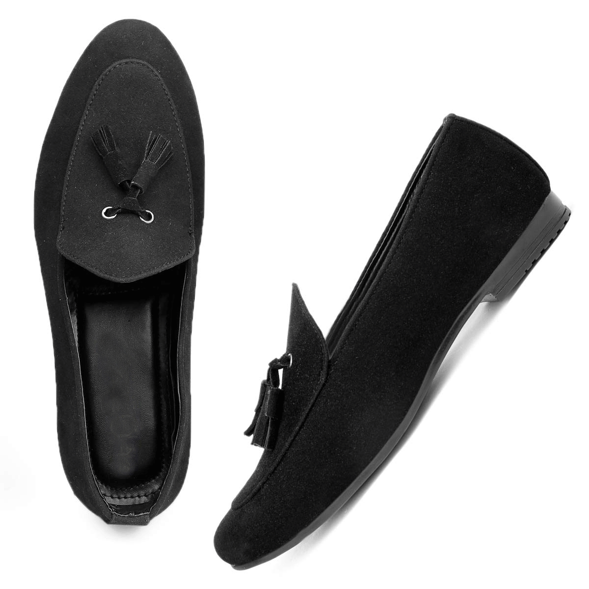 Basic Pattern Classic Casual Suede Material Loafer & Moccasins Shoe For Men-JonasParamount