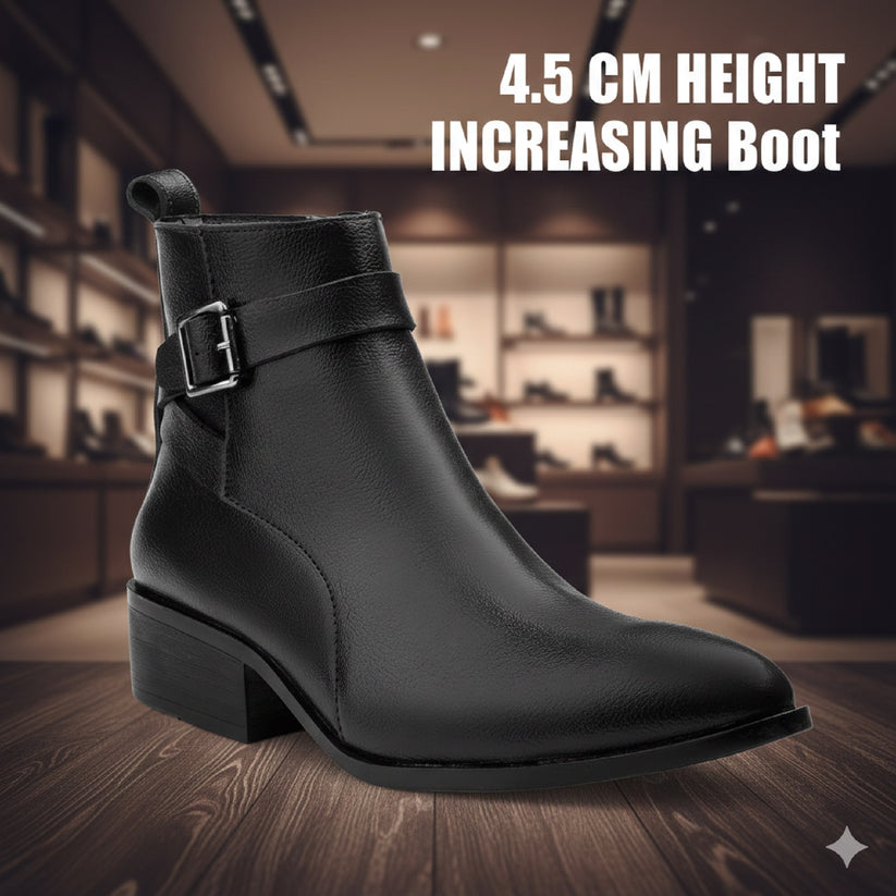 JonasParamount Black Ankle Boots for Men