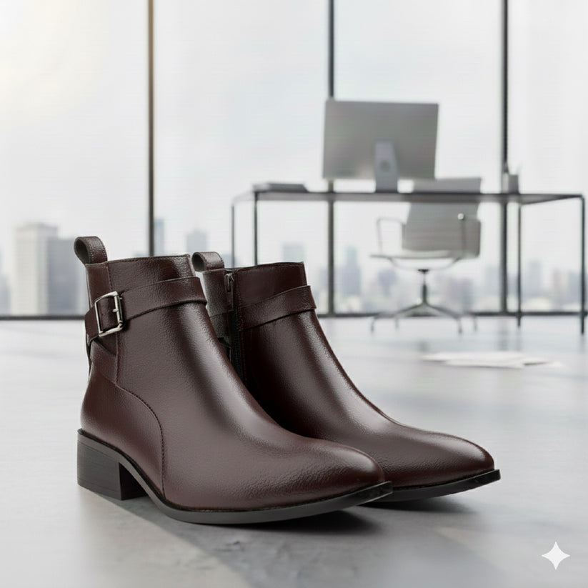 JonasParamount Brown Ankle Boots for Men