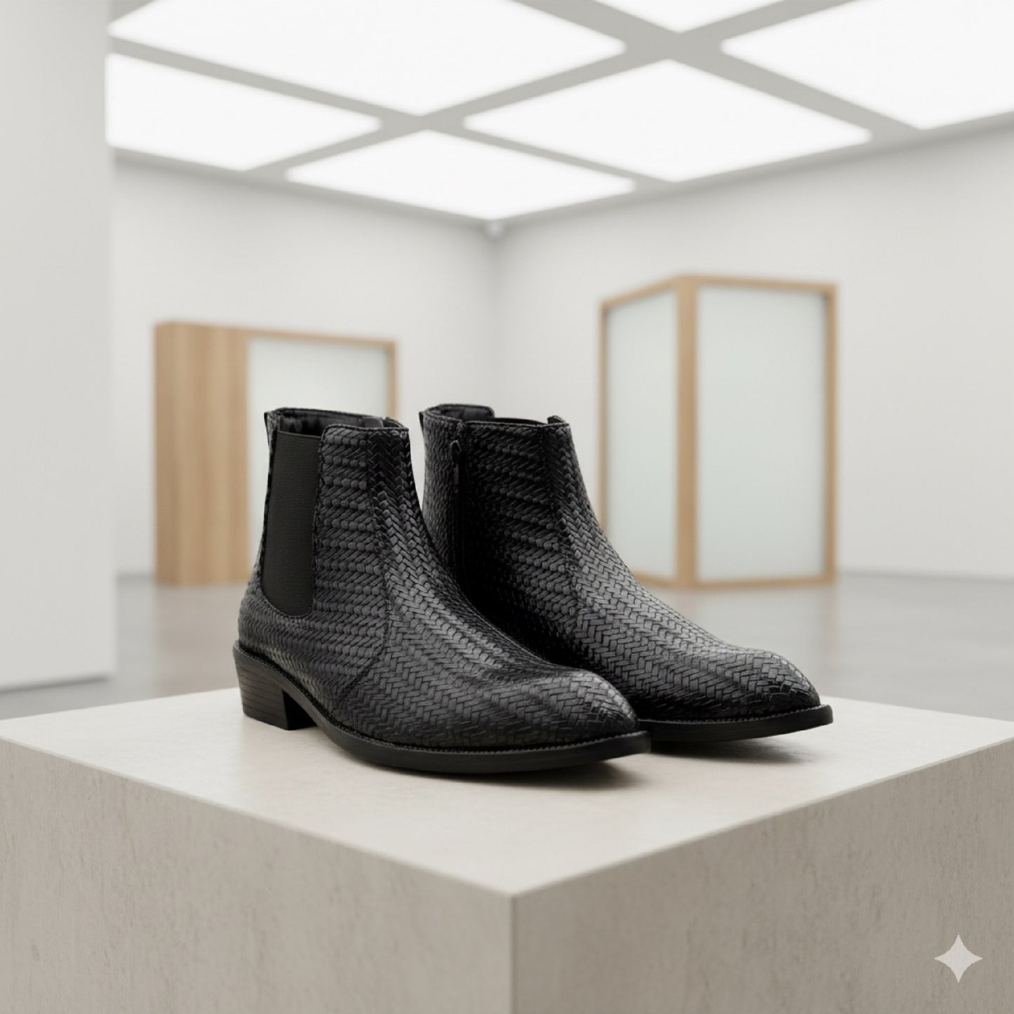 JonasParamount Black Classic Chelsea Boots