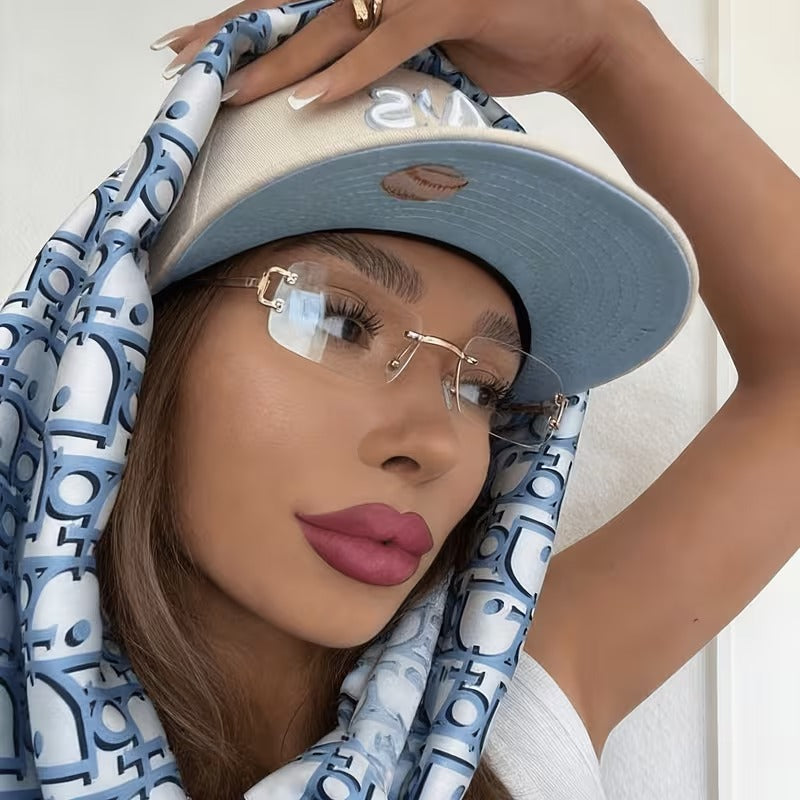 Small Clear Lens Glasses for Men & Women | Gold Fashion Eyewear