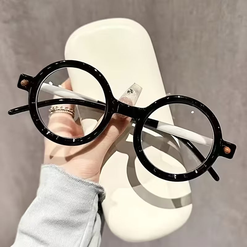 Retro Round Frame Glasses for Men & Women