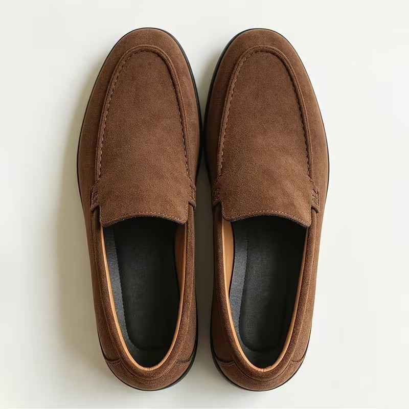 Men’s Genuine Leather Loafers | Premium Slip-On Shoes
