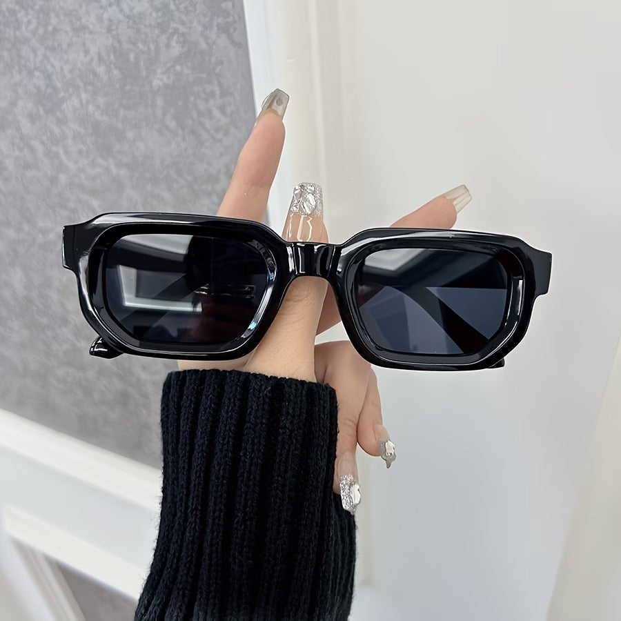 Thick Frame UV400 Fashion Square Shades for Men & Women